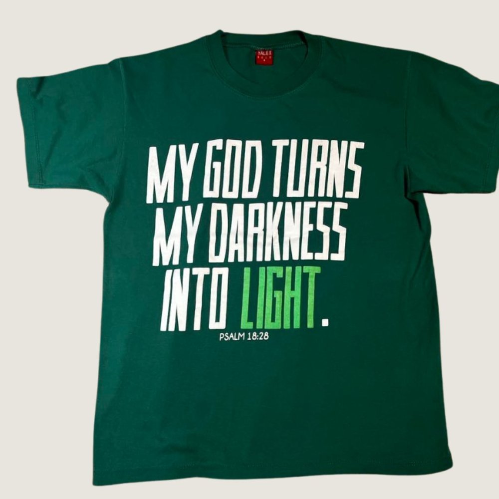 Yalex Unisex with Bible Verse T-shirt size Small